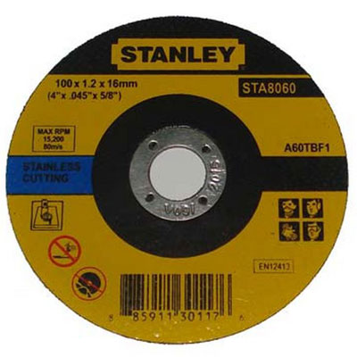 Đá cắt inox Stanley STA8060 (100x1.0x16mm)