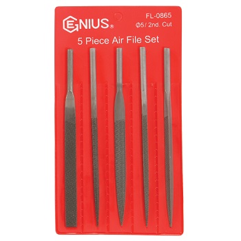 Bộ dũa 5 chiếc dùng cho máy dũa sử dụng khí Genius FL-0865