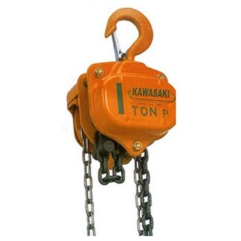 Pa lăng xích kéo tay 3 tấn Kawasaki VC3