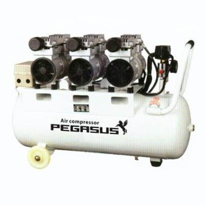 Máy nén khi không dầu, giảm âm PEGASUS TM-OF750x3-70L (3HP)