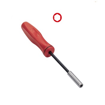 Tay vặn tuốc nơ vít loại  đầu khấu có từ tính Genius 594+0230