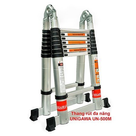 Thang nhôm rút đôi chữ A Unigawa UN-500M 5.0m