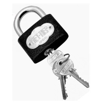 Khóa Việt Tiệp Đen bấm 4P TG38-1