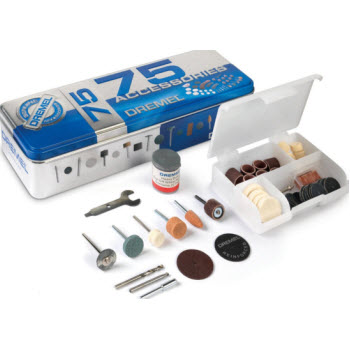 Bộ phụ kiện hộp thiếc 75 món Dremel 707
