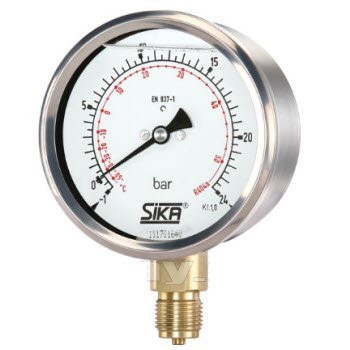 Đồng hồ áp suất Sika MREG-K