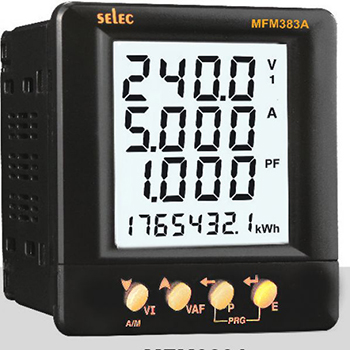 Đồng hồ đo Volt Selec MFM383A