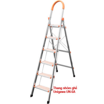 Thang nhôm ghế Unigawa UN-6A (1.42m)