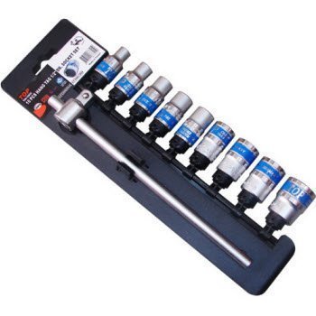 Bộ khẩu 10 món 1/2' TOP cần trượt