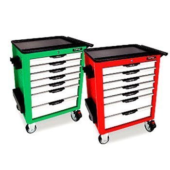 Bộ tủ dụng cụ 7 ngăn xanh 180 chi tiết Toptul GV-18001