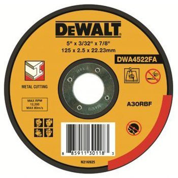 Đá cắt sắt Dewalt DWA4520FA (100 x  2.5mm)