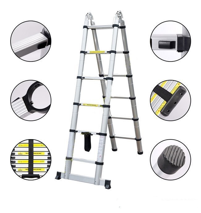 Thang nhôm rút đôi Nikita AI32