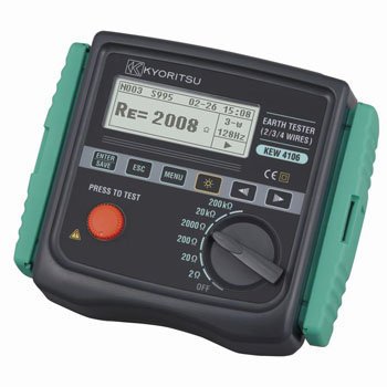 Đo Điện Trở Đất Kyoritsu 4106