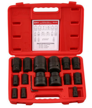 Bộ đầu khẩu 1' hệ mét - Genius BS-816H