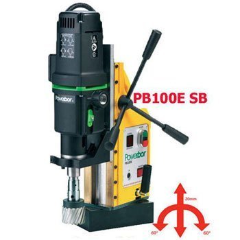 Máy khoan từ POWERBOR Có đế Xoay PB100E SB